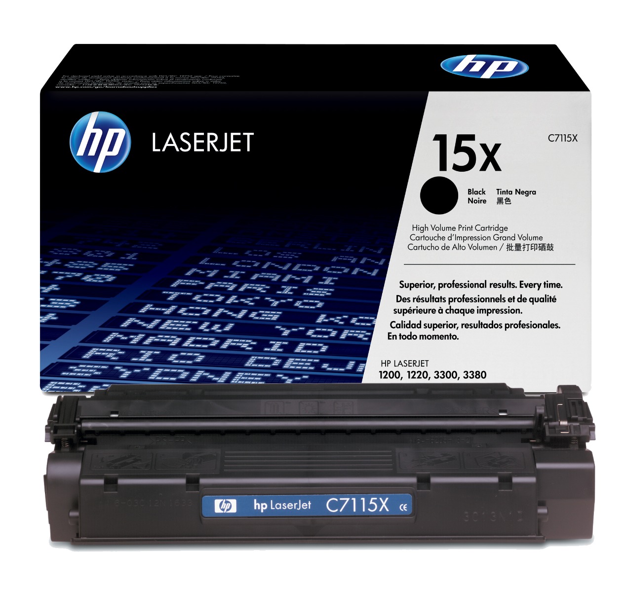 HP 15X High Capacity Black Toner Cartridge - (C7115X)