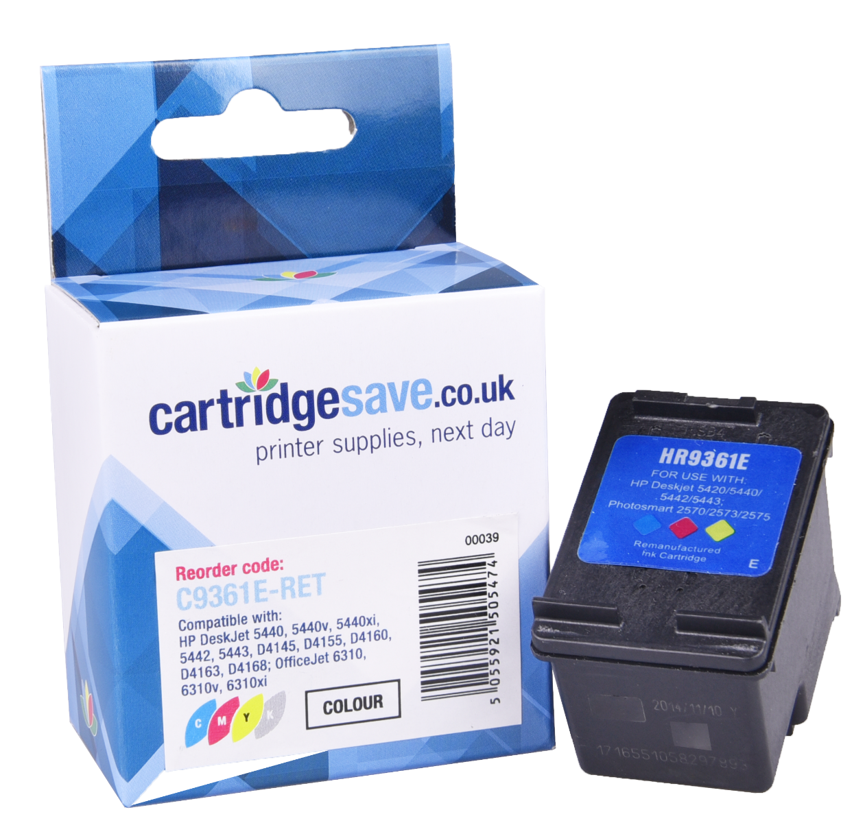 Compatible HP 342 Light User Tri-Colour Printer Cartridge - (C9361EE)