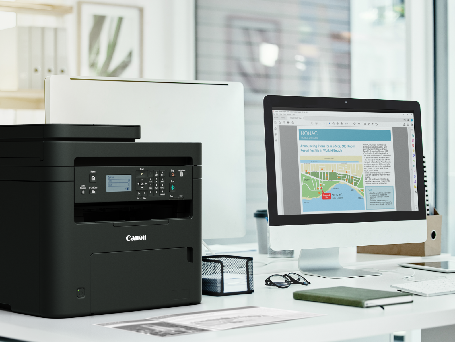 Canon i-SENSYS MF272dw A4 Mono Laser Printer