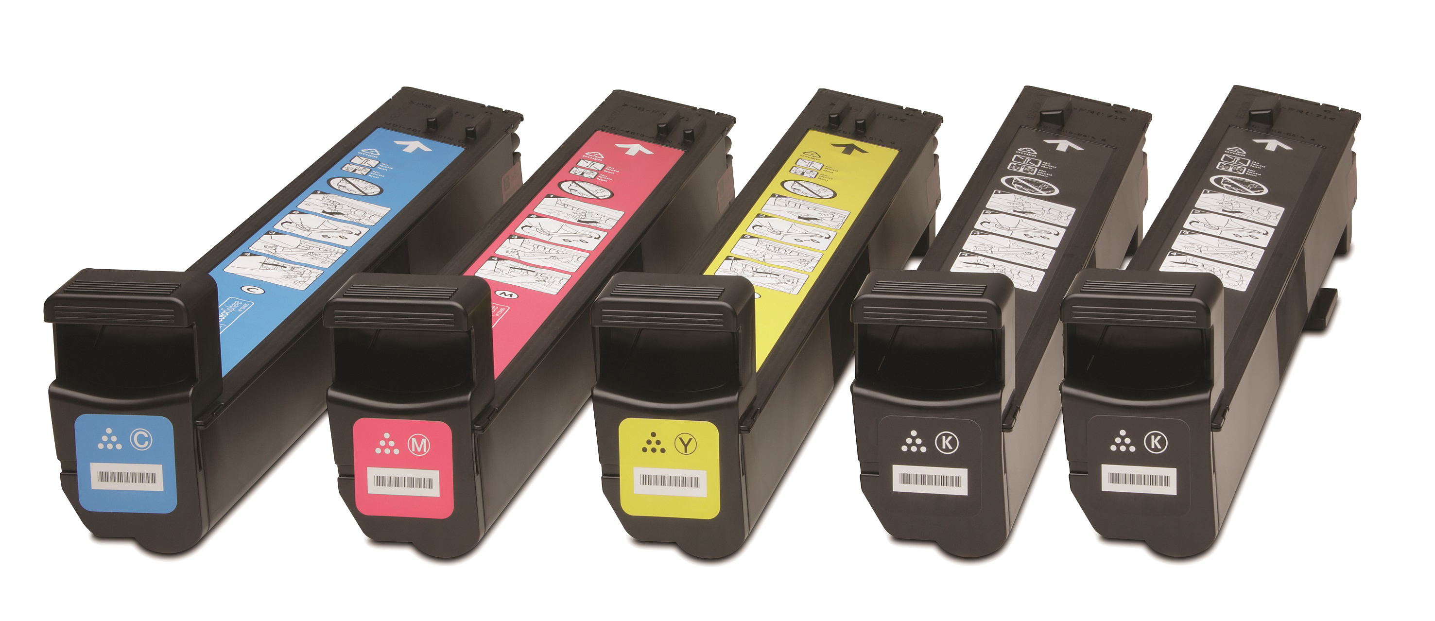 HP 824A / 825A 5 Colour Toner Cartridge Multipack