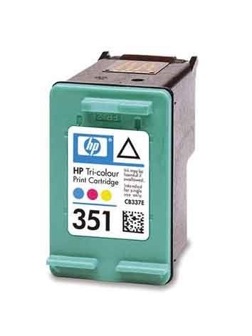 HP 351 Tri-Colour Ink Cartridge - (CB337EE)