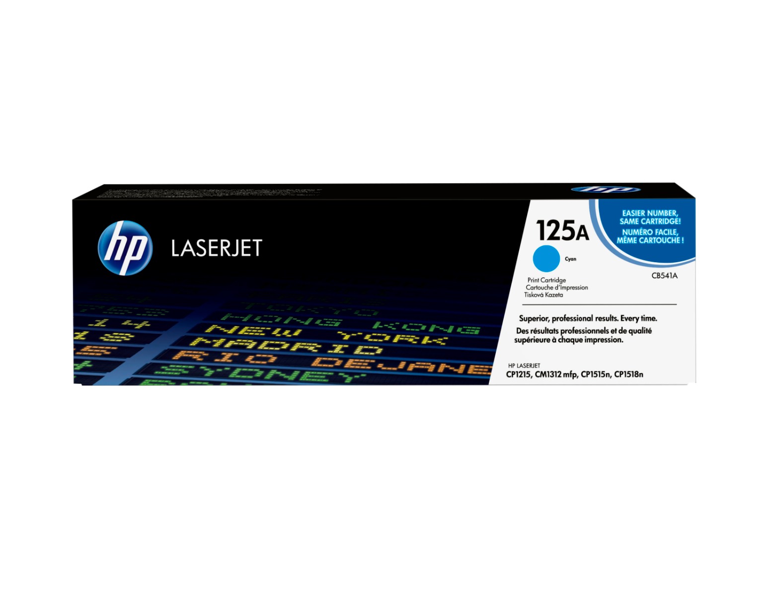 HP 125A Cyan Toner Cartridge - (CB541A)