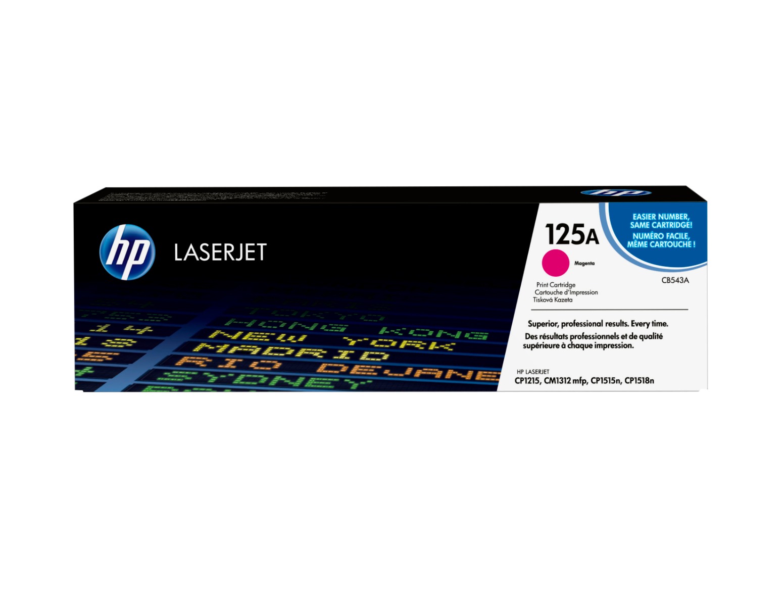 HP 125A Magenta Toner Cartridge - (CB543A)