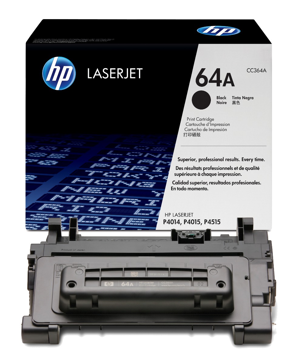 HP 64A Black Toner Cartridge Toner Cartridge - (CC364A)