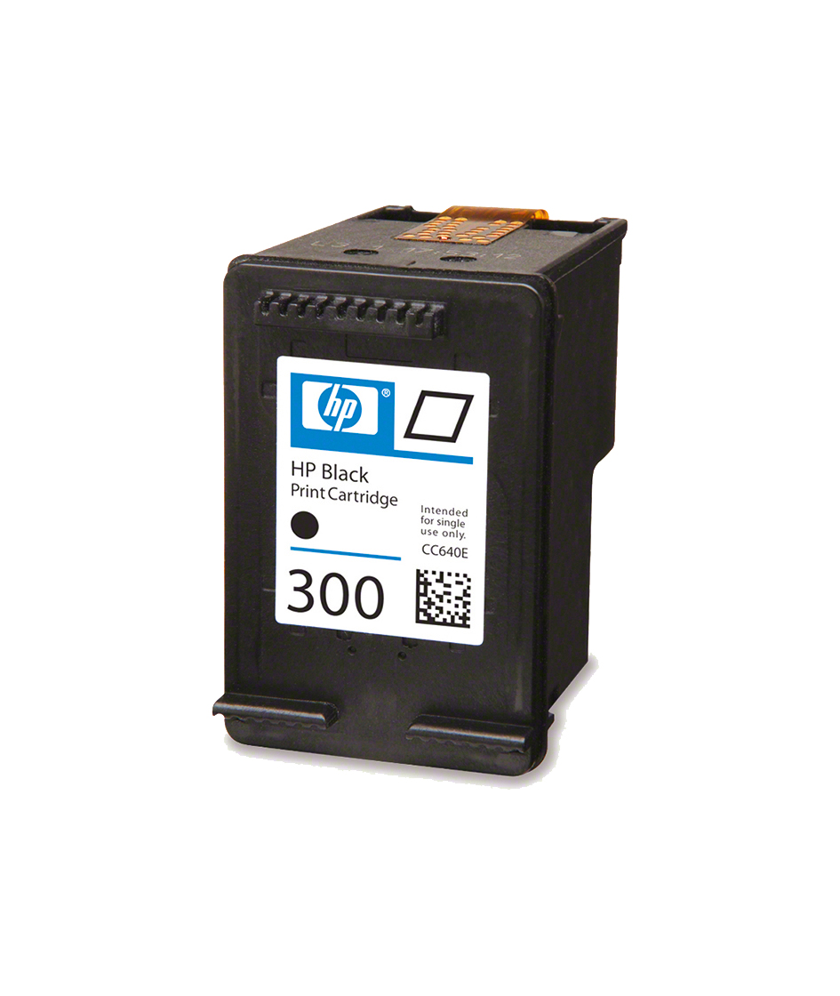 HP 300 Black Ink Cartridge - (Vivera CC640EE)
