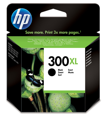 HP 300XL High Capacity Black Ink Cartridge - (CC641EE)