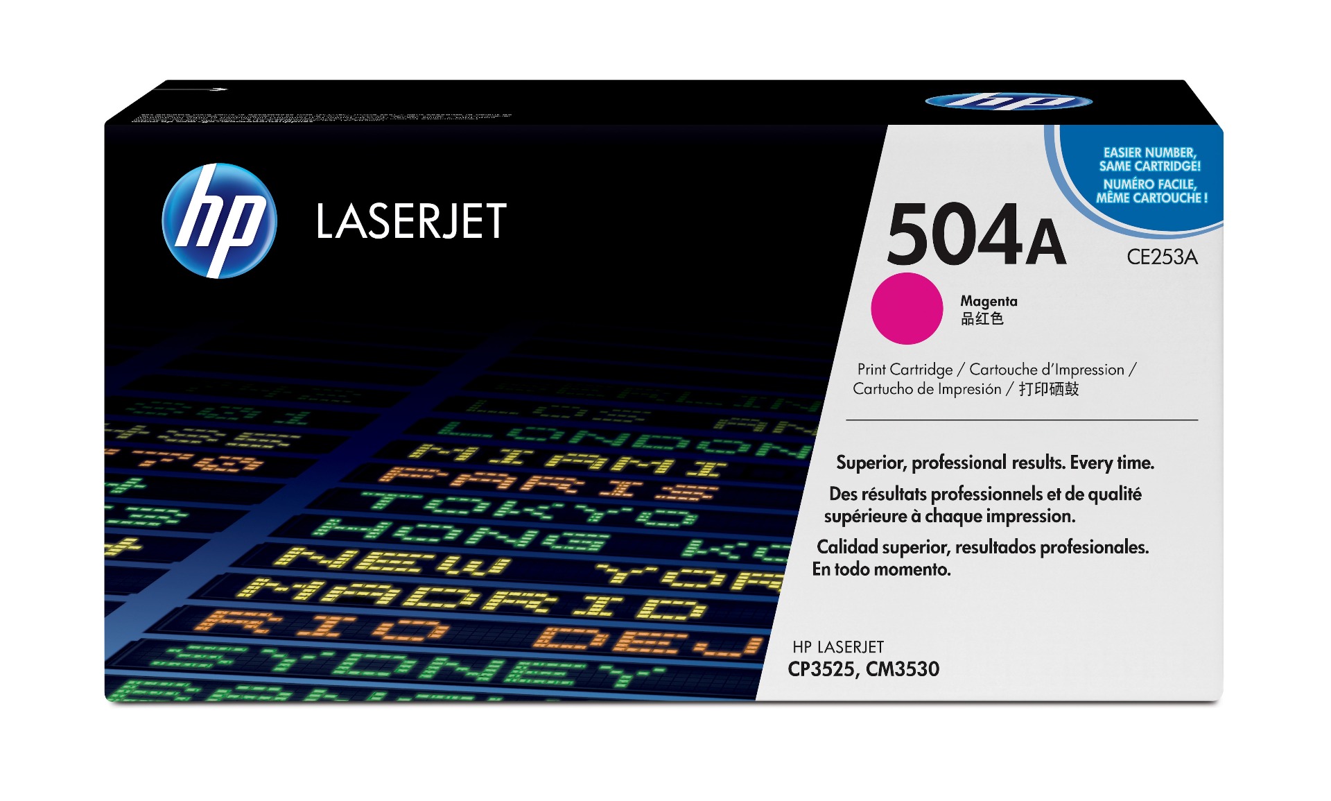 HP 504A Magenta Toner Cartridge - (CE253A)