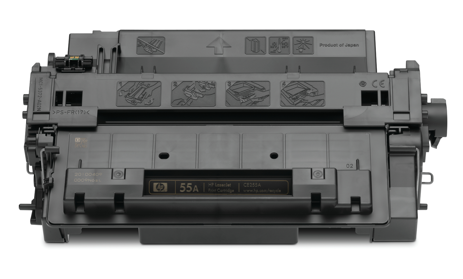 HP 55A Black Toner Cartridge - (CE255A)