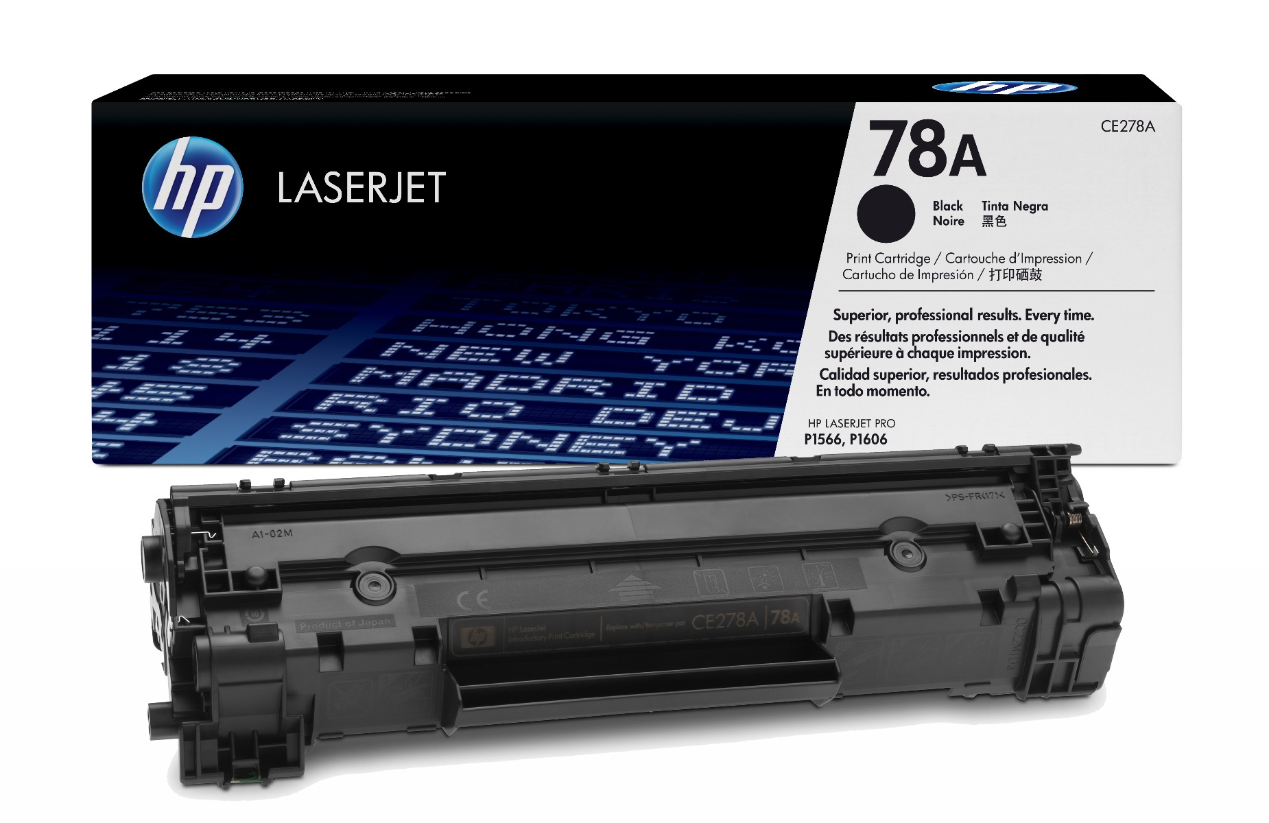 HP 78A Black Toner Cartridge - (CE278A)