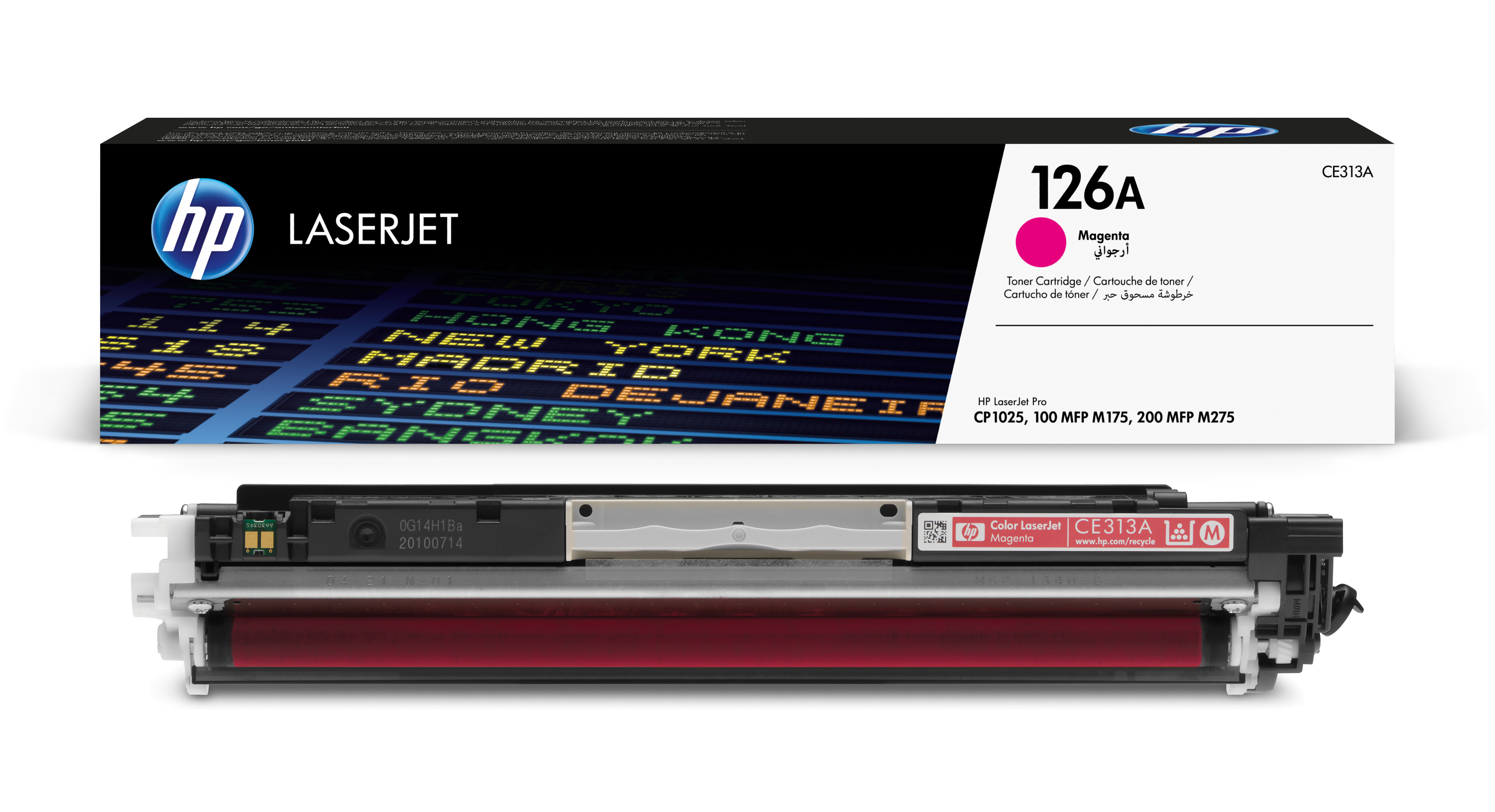 HP 126A Magenta Toner Cartridge - (CE313A)