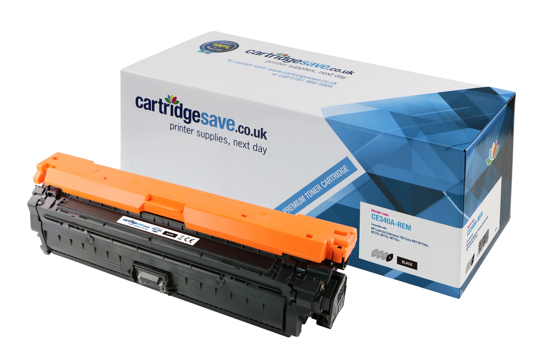 Compatible HP 651A Black Toner Cartridge - (CE340A)