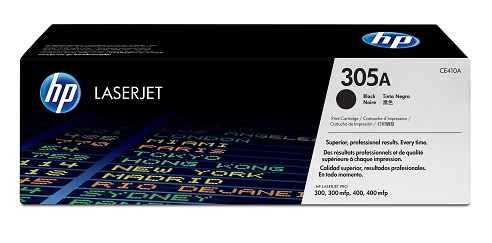 HP 305A Black Toner Cartridge - (CE410A)