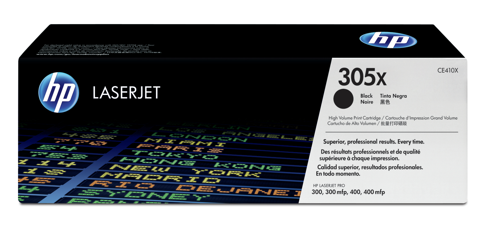 HP 305X High Capacity Black Toner Cartridge - (CE410X)