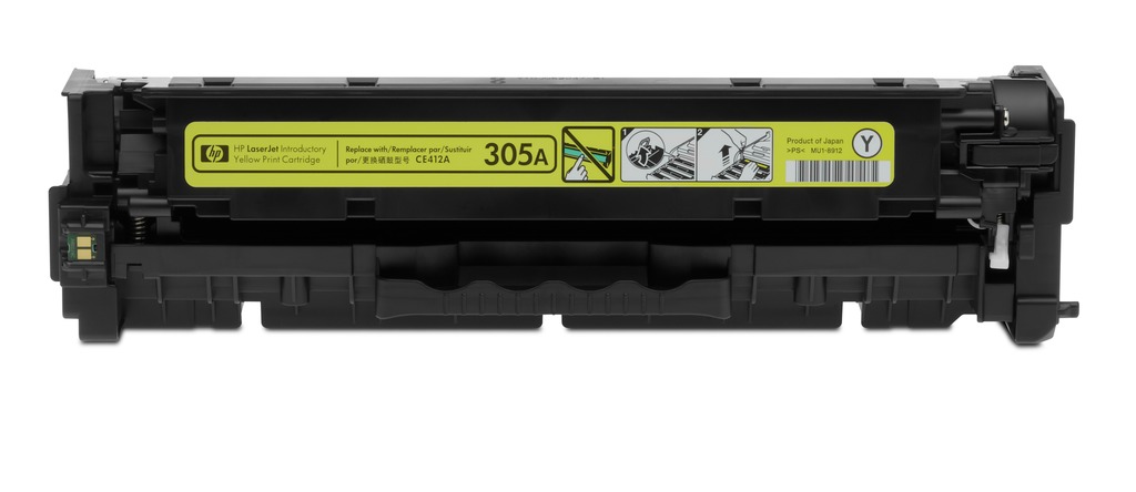 HP 305A Yellow Toner Cartridge - (CE412A)