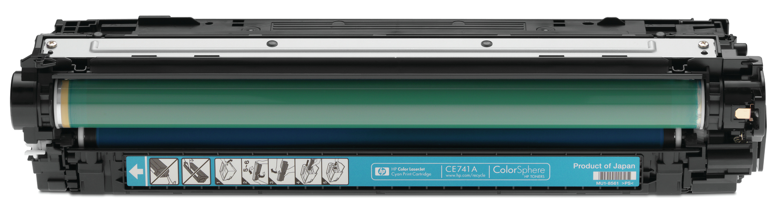 HP 307A Cyan Toner Cartridge - (CE741A)