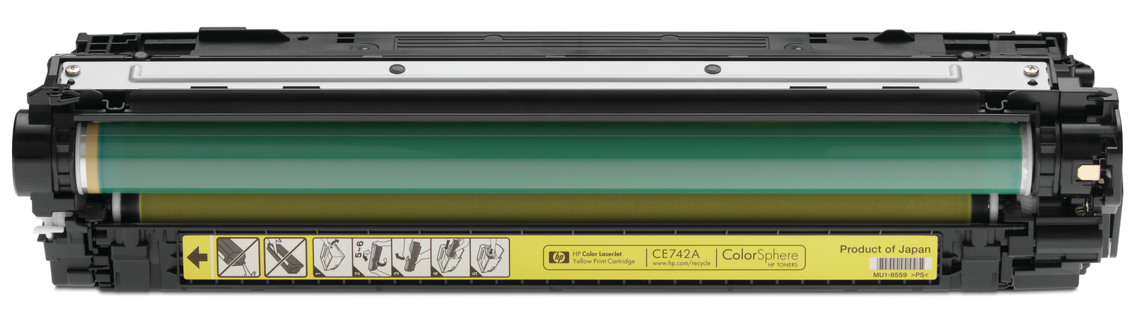 HP 307A Yellow Toner Cartridge - (CE742A)