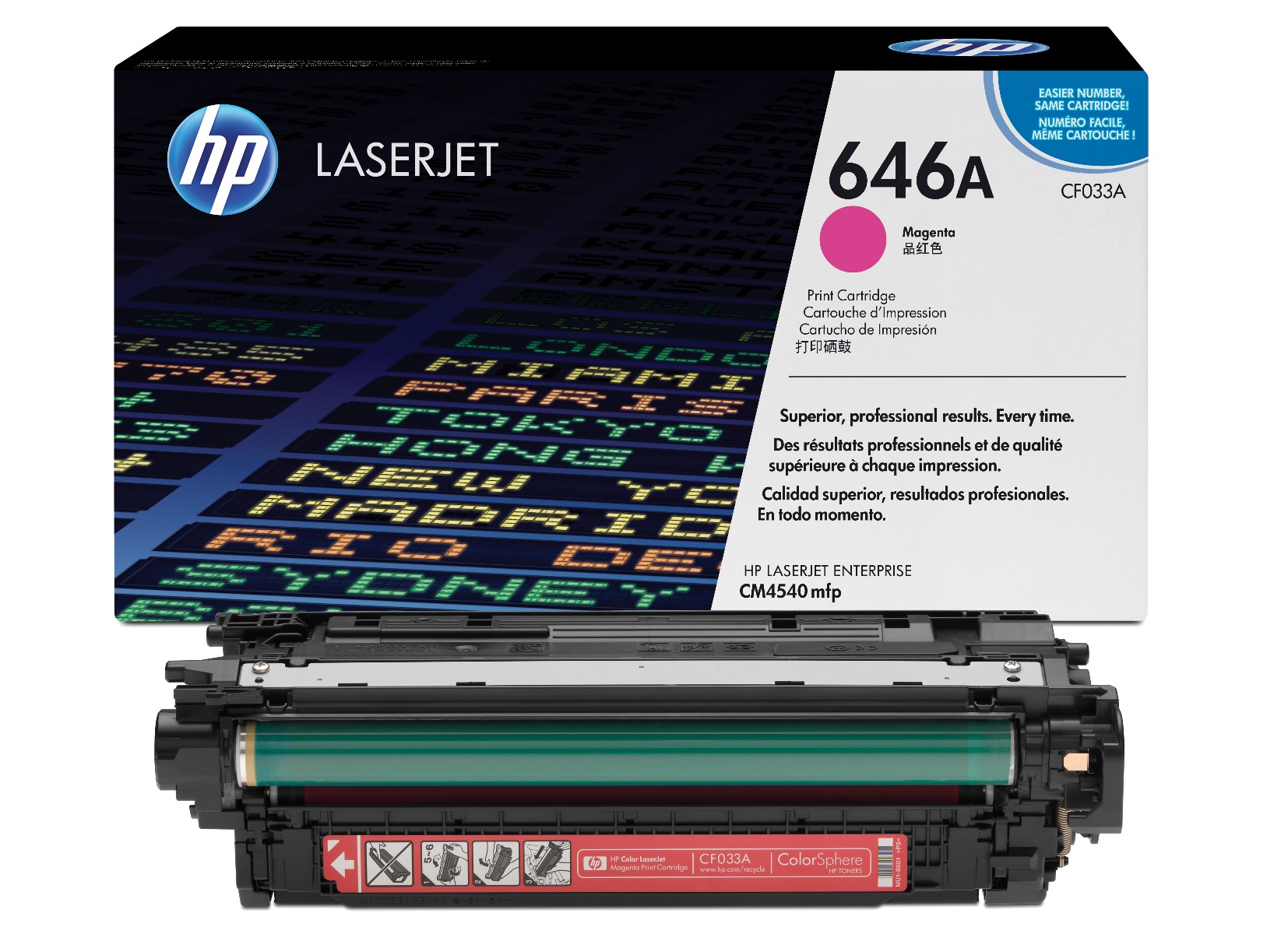 HP 646A Magenta Toner Cartridge - (CF033A)