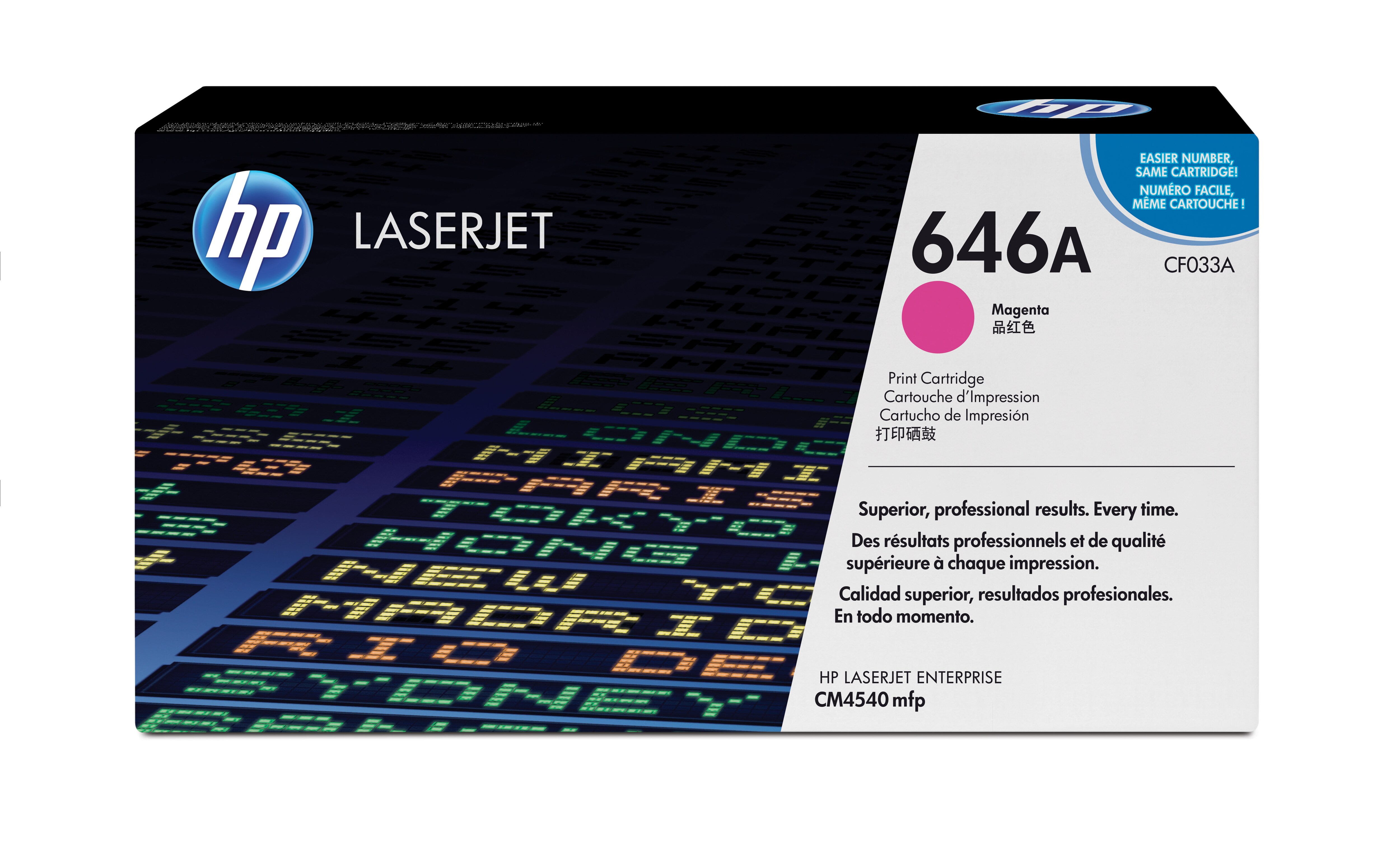 HP 646A Magenta Toner Cartridge - (CF033A)