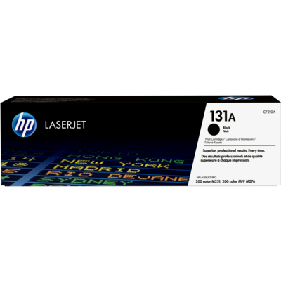 HP 131A Black Toner Cartridge - (CF210A)