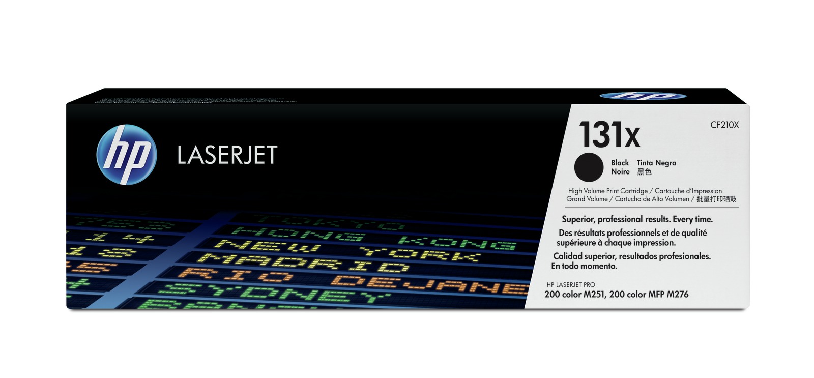 HP 131X High Capacity Black Toner Cartridge - (CF210X)