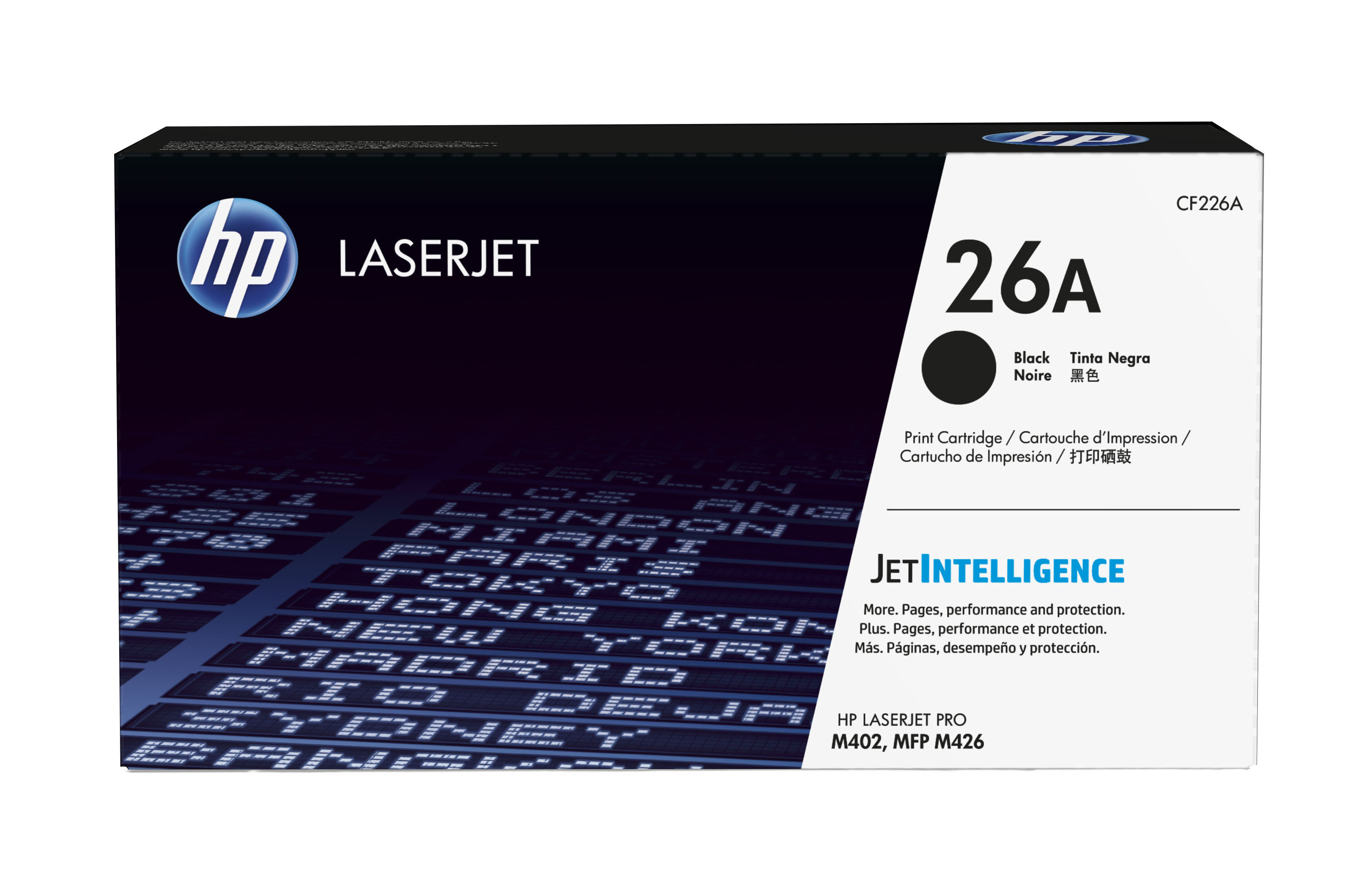 HP 26A Black Toner Cartridge - (CF226A)