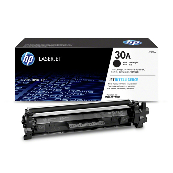 HP 30A Black Toner Cartridge - (CF230A)