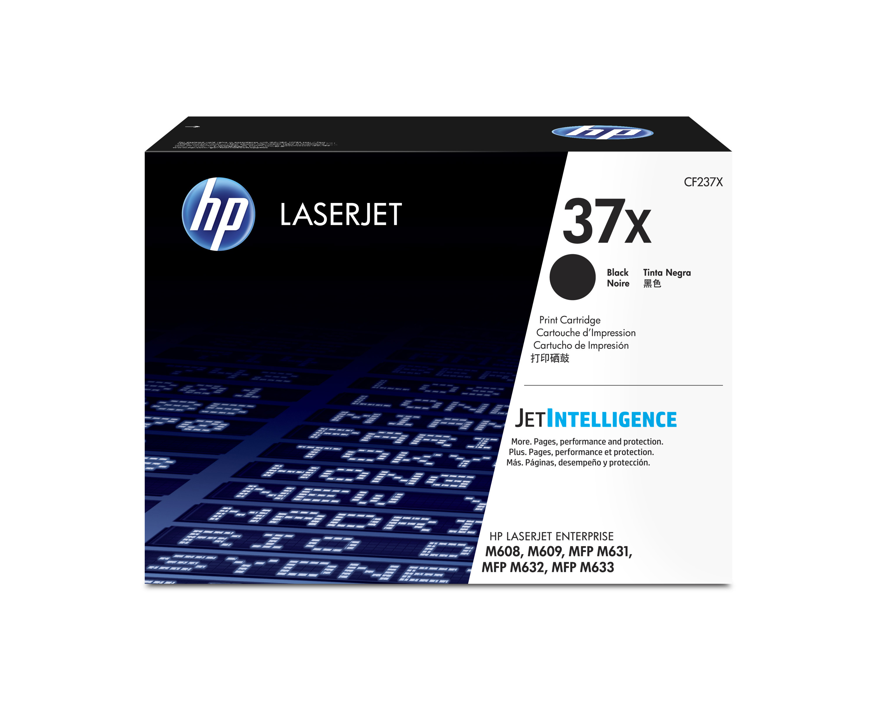 HP 37X High Capacity Black Toner Cartridge - (CF237X)