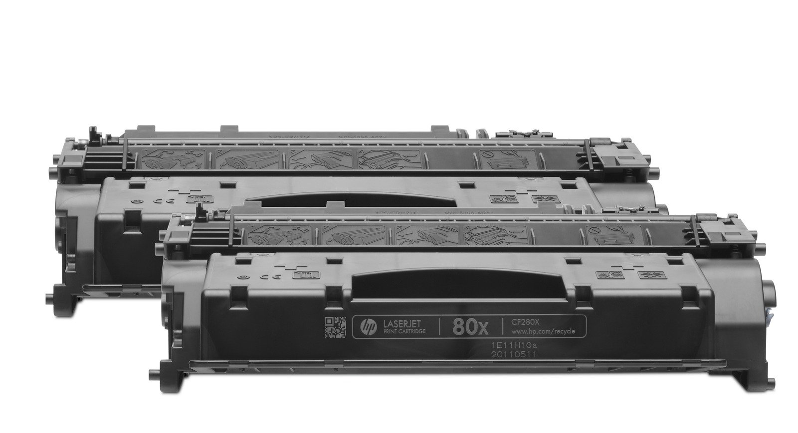 HP 80X High Capacity Black Toner Cartridge Twin Pack (CF280XD)