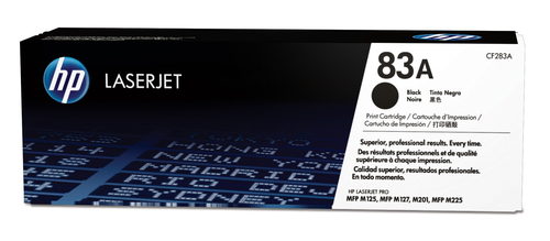 HP 83A Black Toner Cartridge - (CF283A)