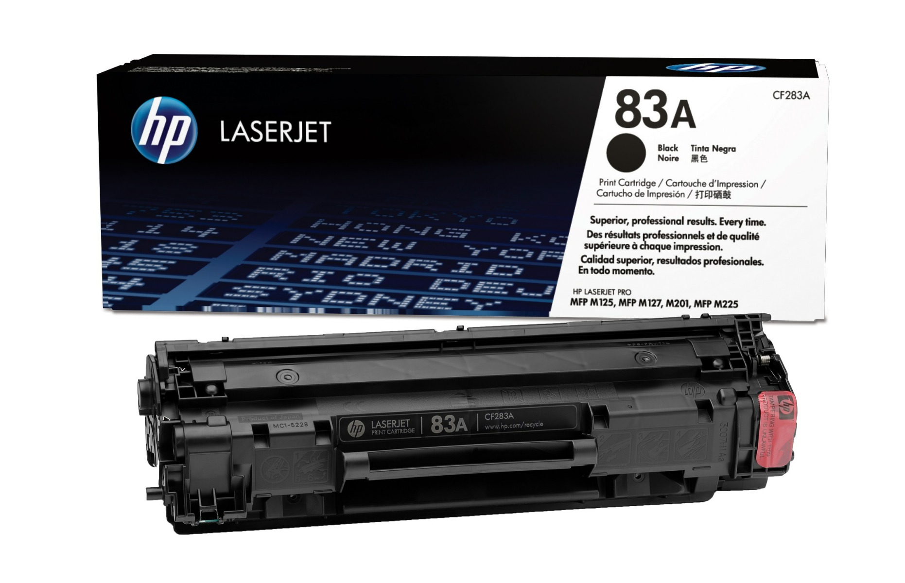 HP 83A Black Toner Cartridge - (CF283A)