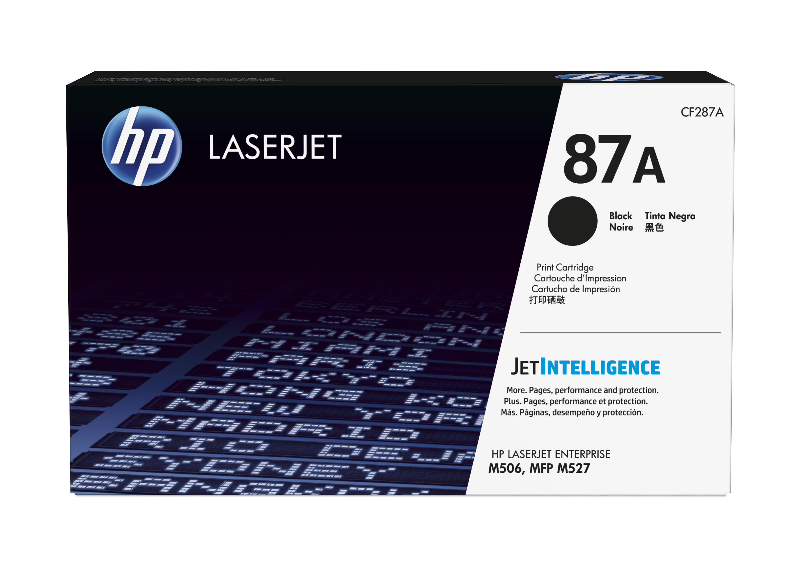 HP 87A Black Toner Cartridge - (CF287A)