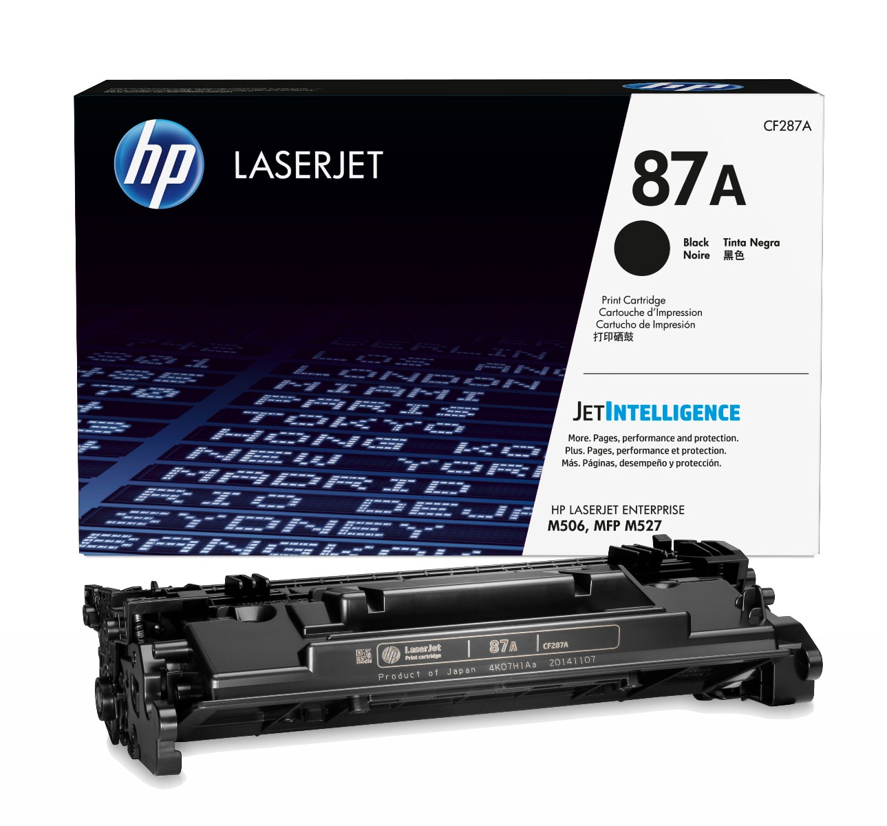 HP 87A Black Toner Cartridge - (CF287A)