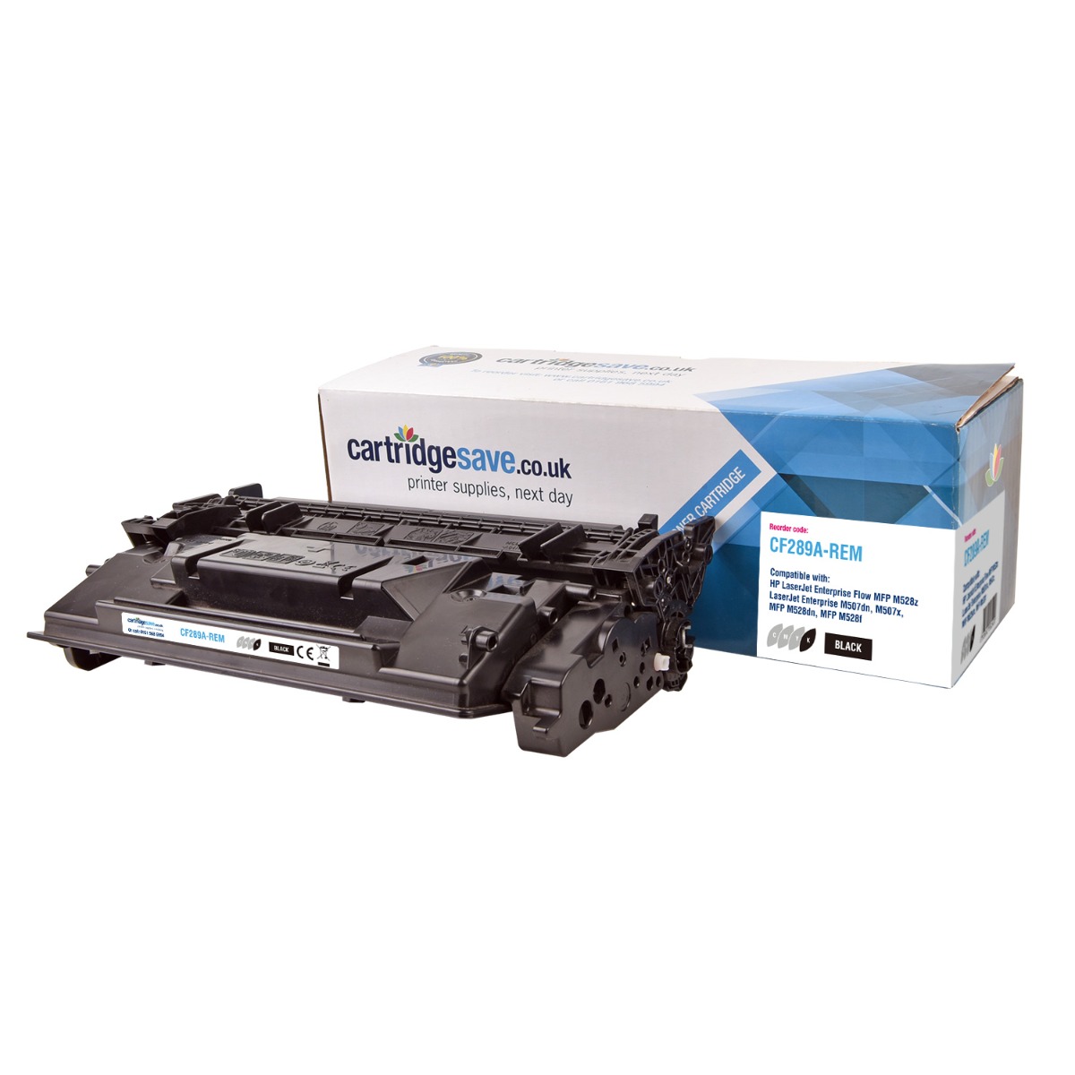 Compatible HP 89A Black Toner Cartridge (CF289A)