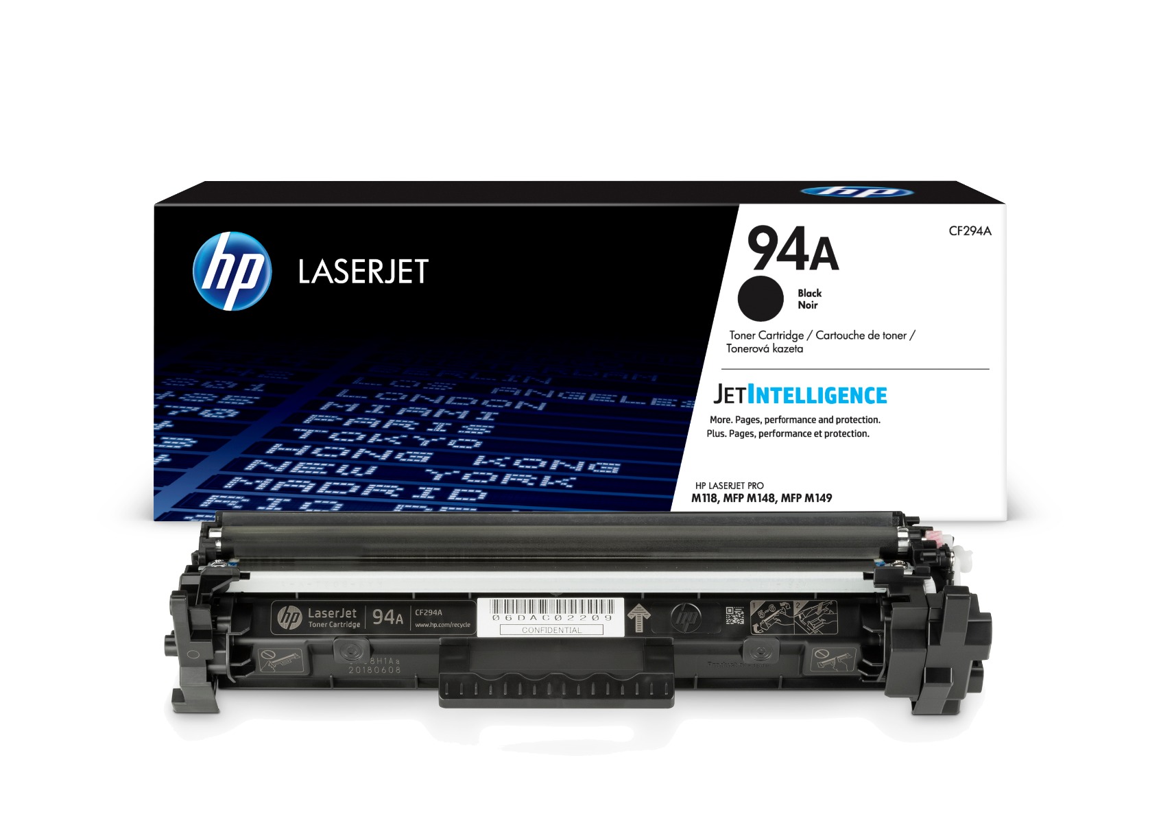 HP 94A Black Toner Cartridge - (CF294A)