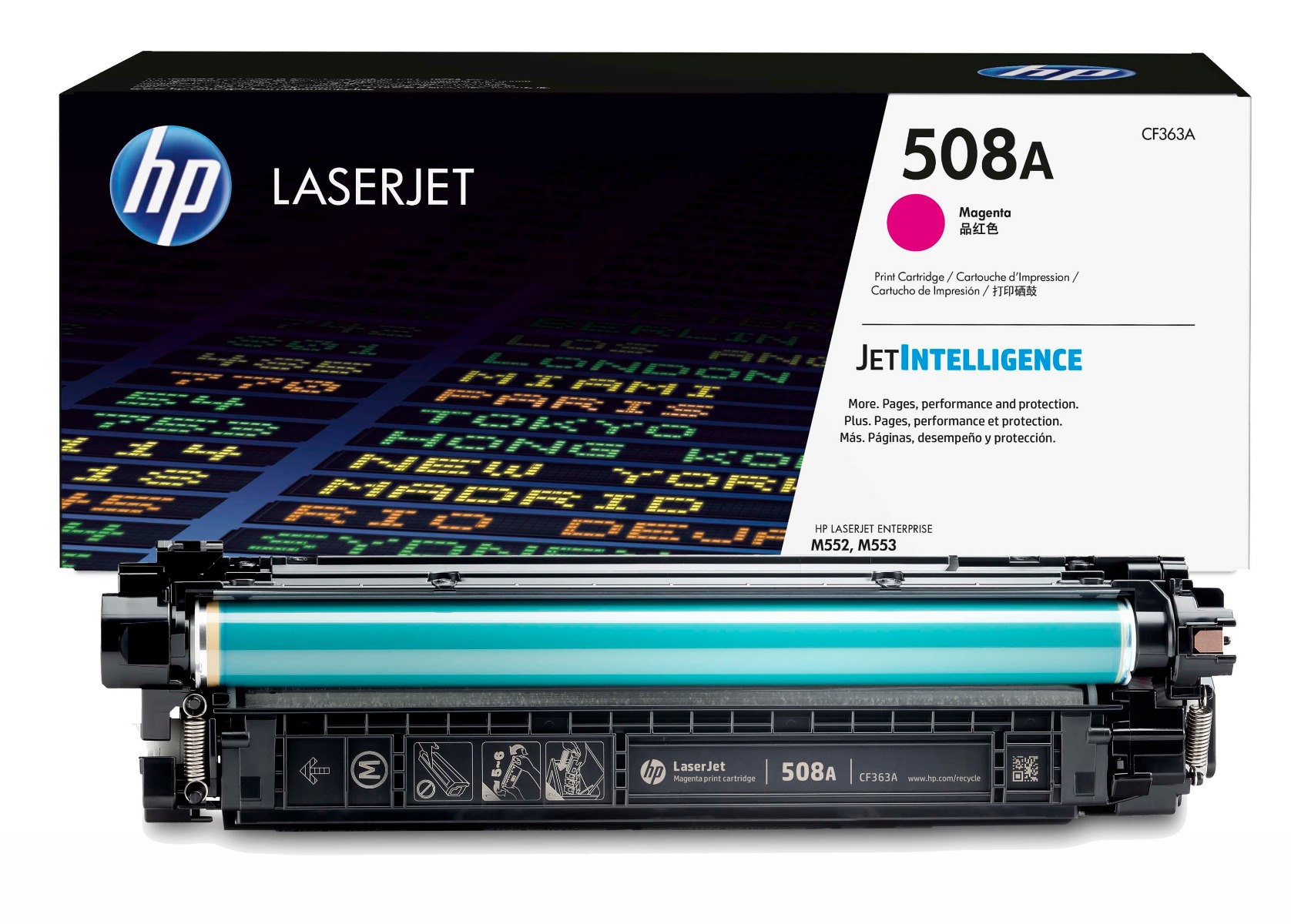 HP 508A Magenta Toner Cartridge - (CF363A)