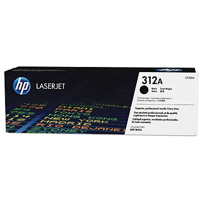 HP 312A Black Toner Cartridge - (CF380A)