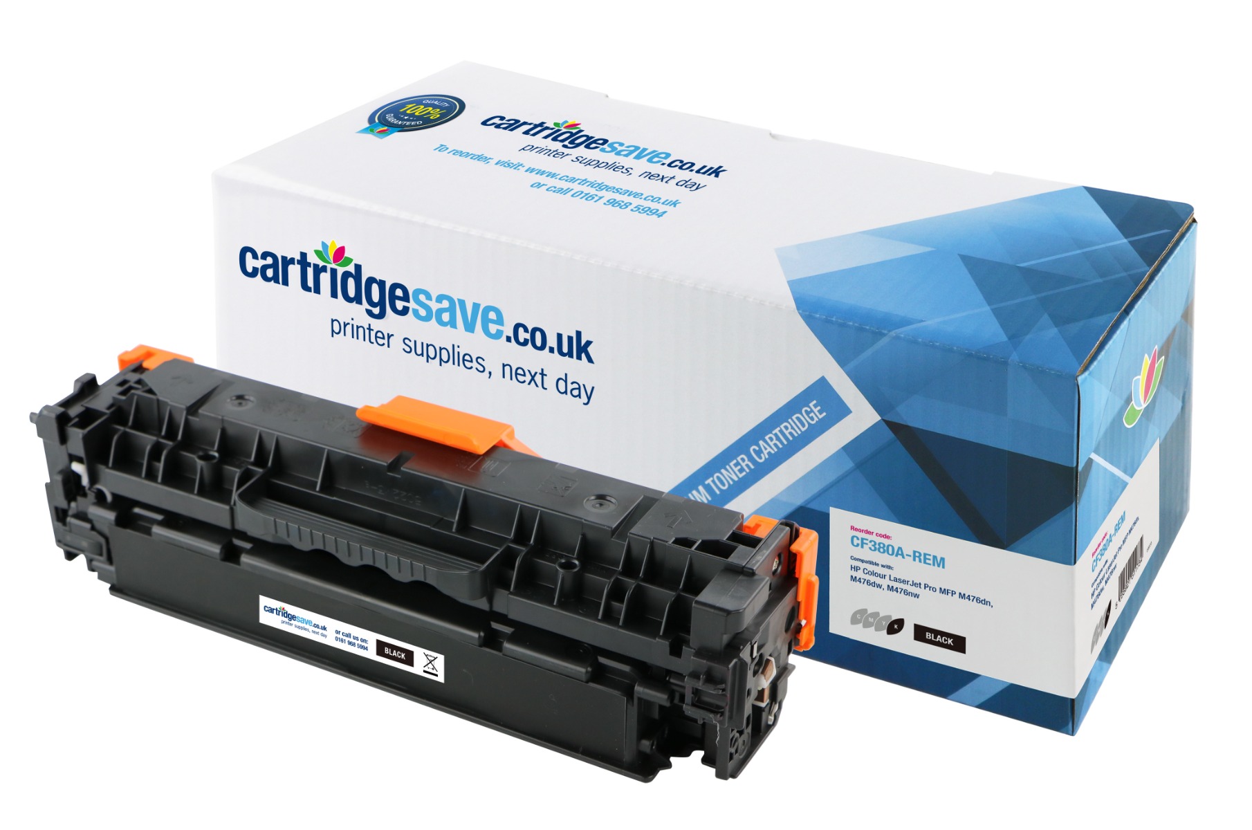 Compatible HP 312A Black Toner Cartridge - (CF380A)