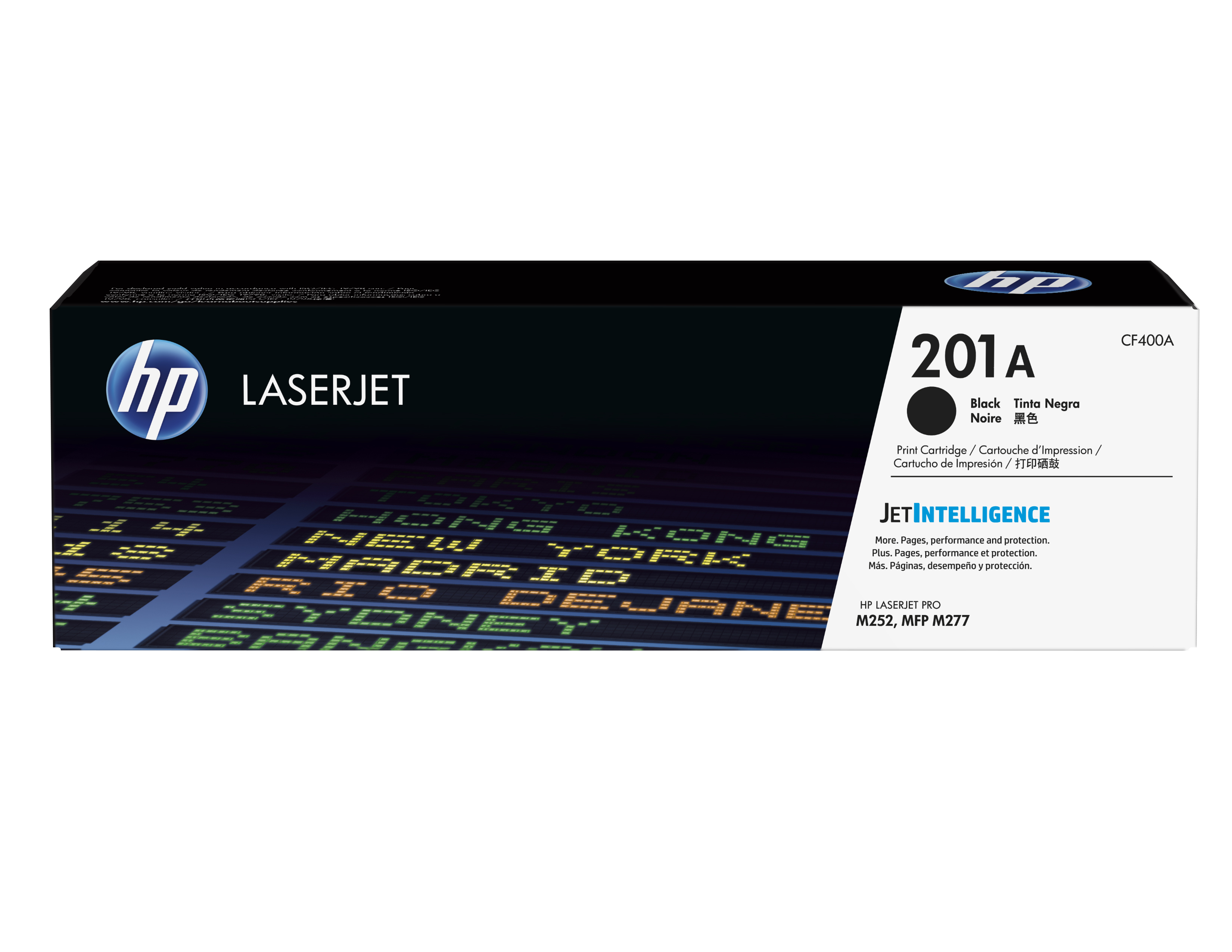 HP 201A Black Toner Cartridge - (CF400A)