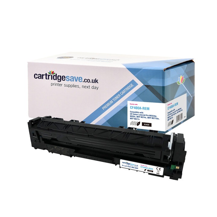 Compatible HP 201A Black Toner Cartridge - (CF400A)