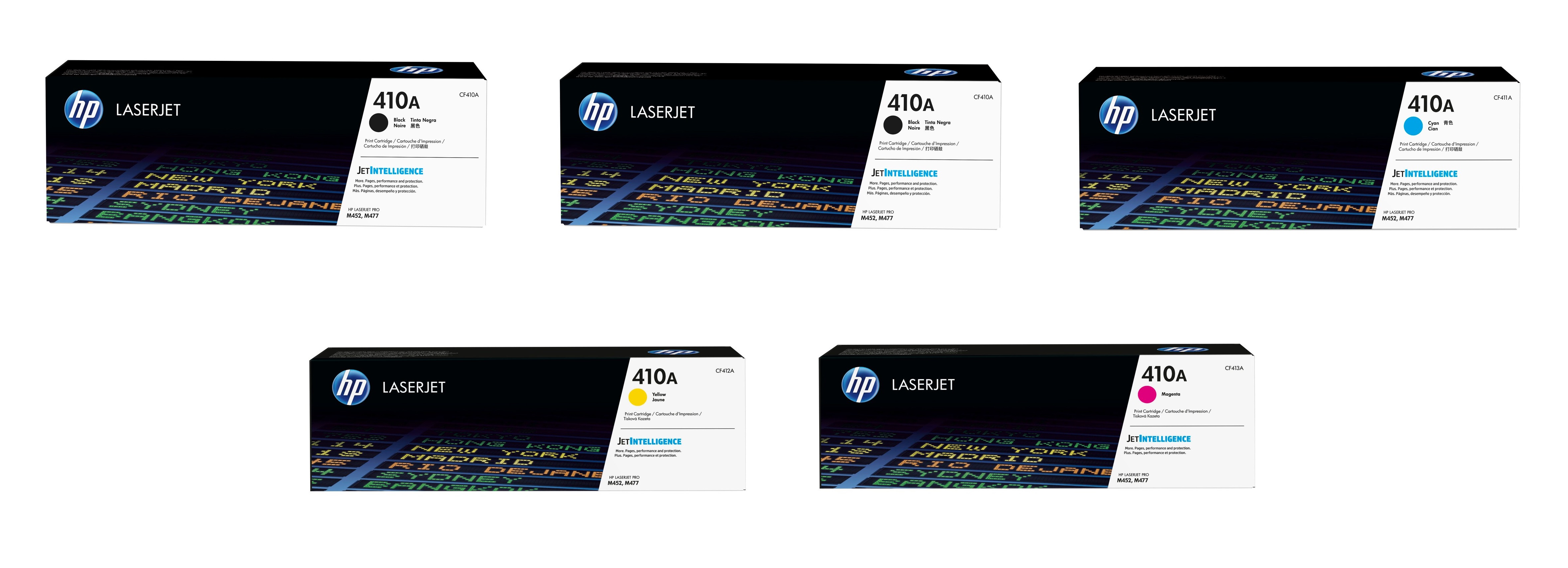 HP 410A 5 Colour Toner Cartridge Multipack