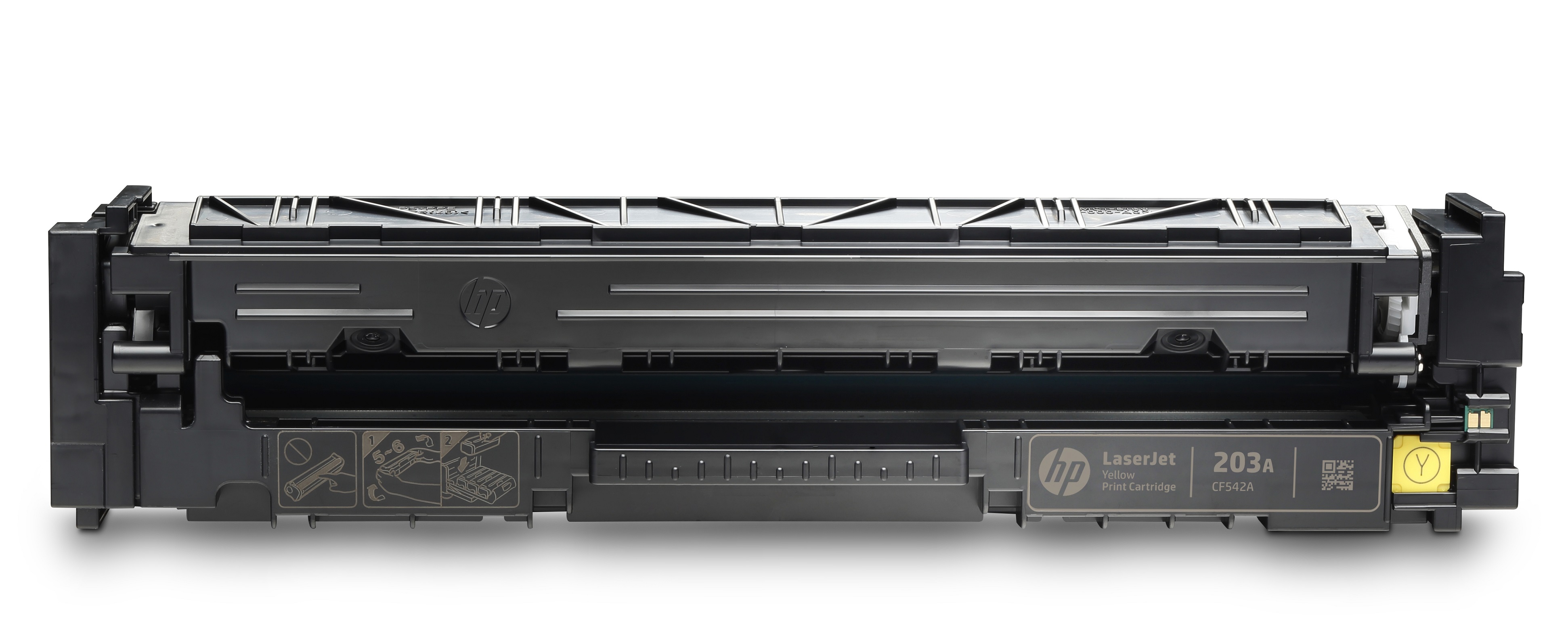 HP 203A Yellow Toner Cartridge - (CF542A)