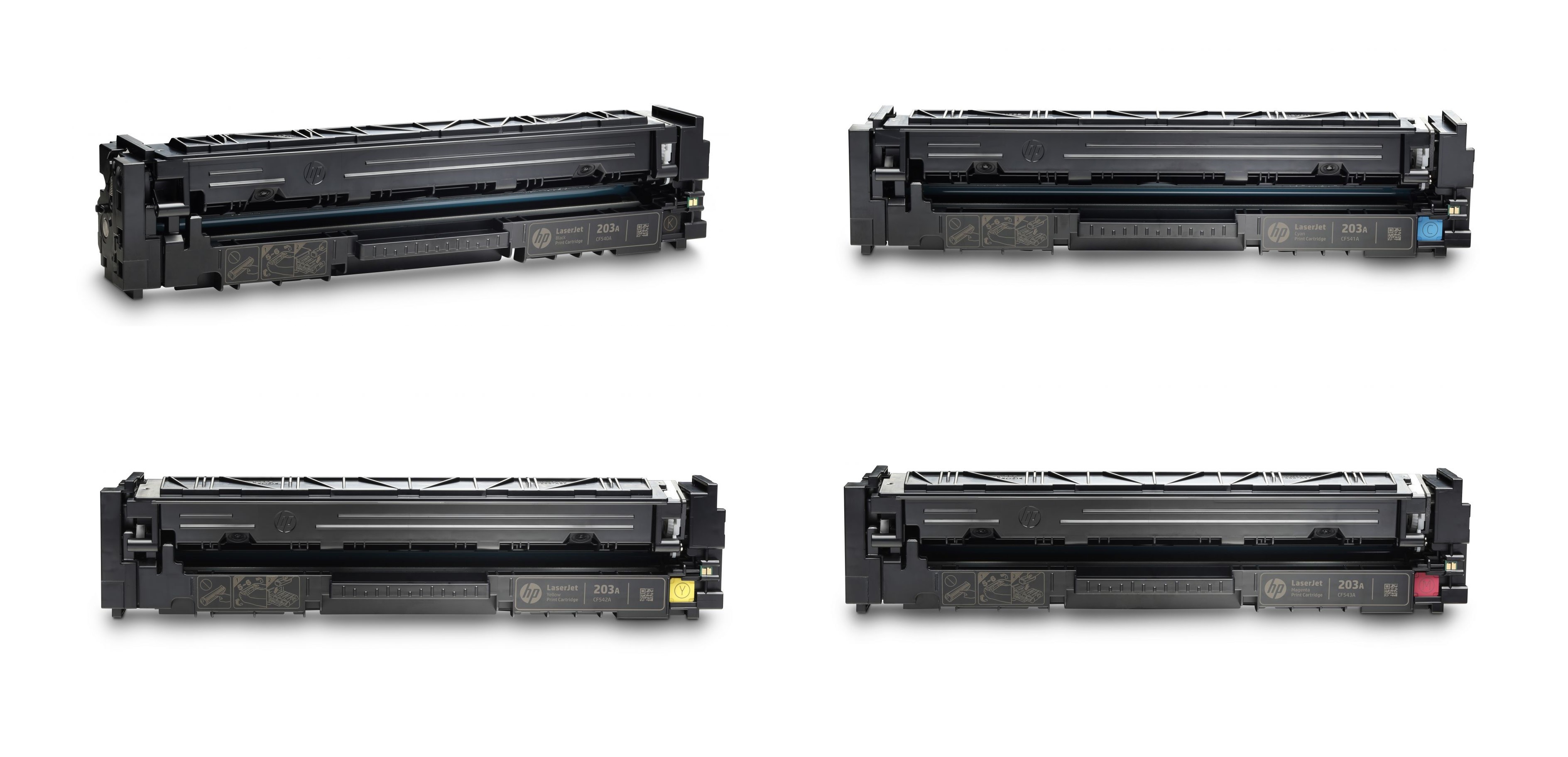 HP 203A 4 Colour Toner Cartridge Multipack