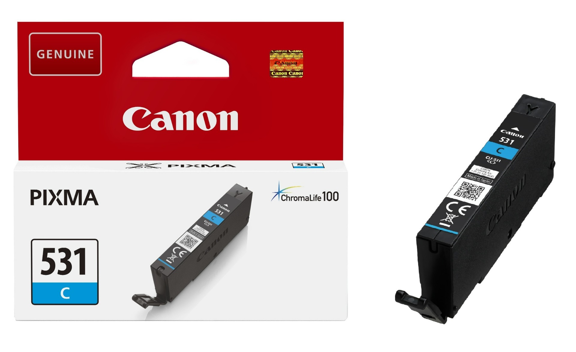 Canon CLI-531C Cyan Ink Cartridge - (6119C001)