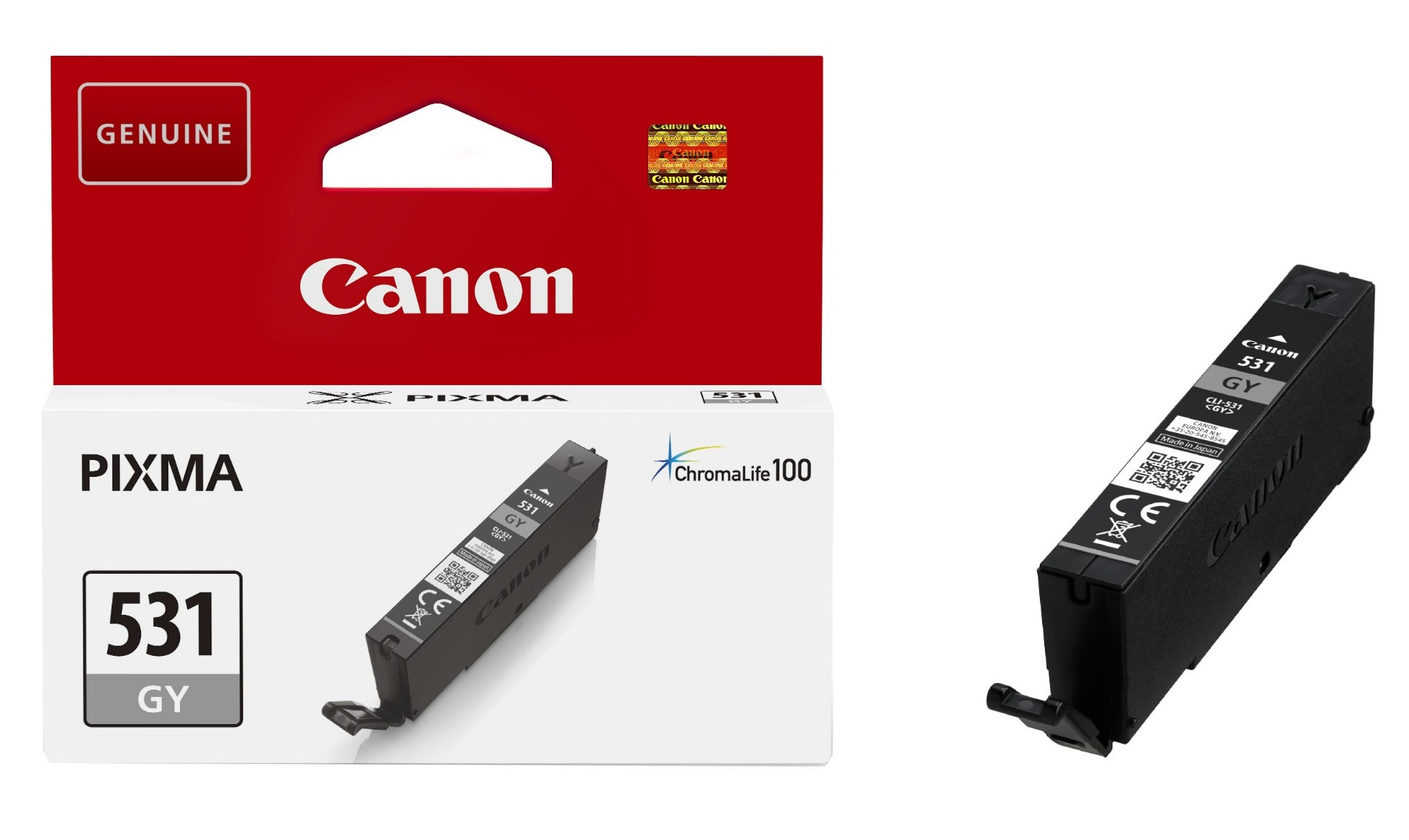 Canon CLI-531GY Grey Ink Cartridge - (6122C001)