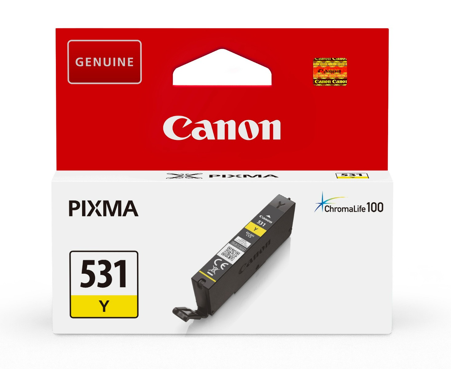 Canon CLI-531Y Yellow Ink Cartridge - (6121C001)