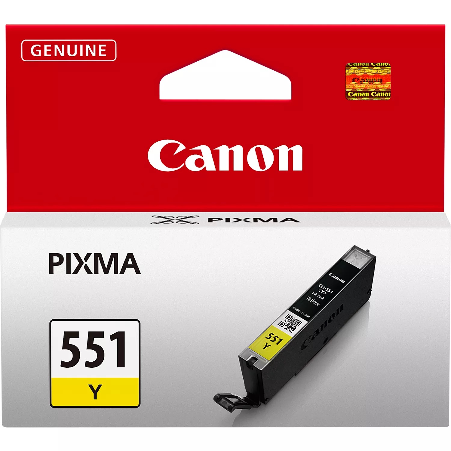 Canon CLI-551Y Yellow Ink Cartridge - (6511B001)