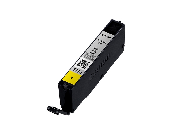 Canon CLI-571YXL High Capacity Yellow Ink Cartridge - (0334C001)