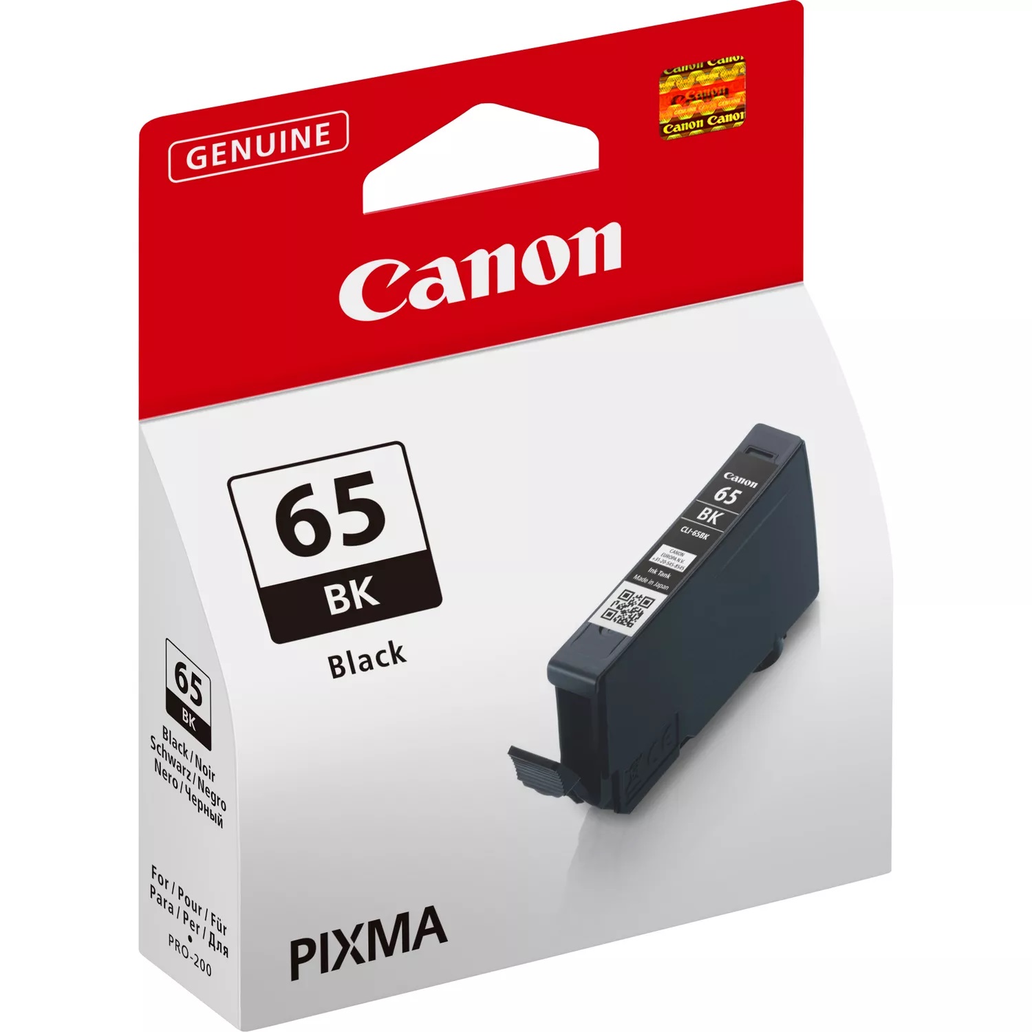 Canon CLI-65BK Black Ink Cartridge - (4215C001)