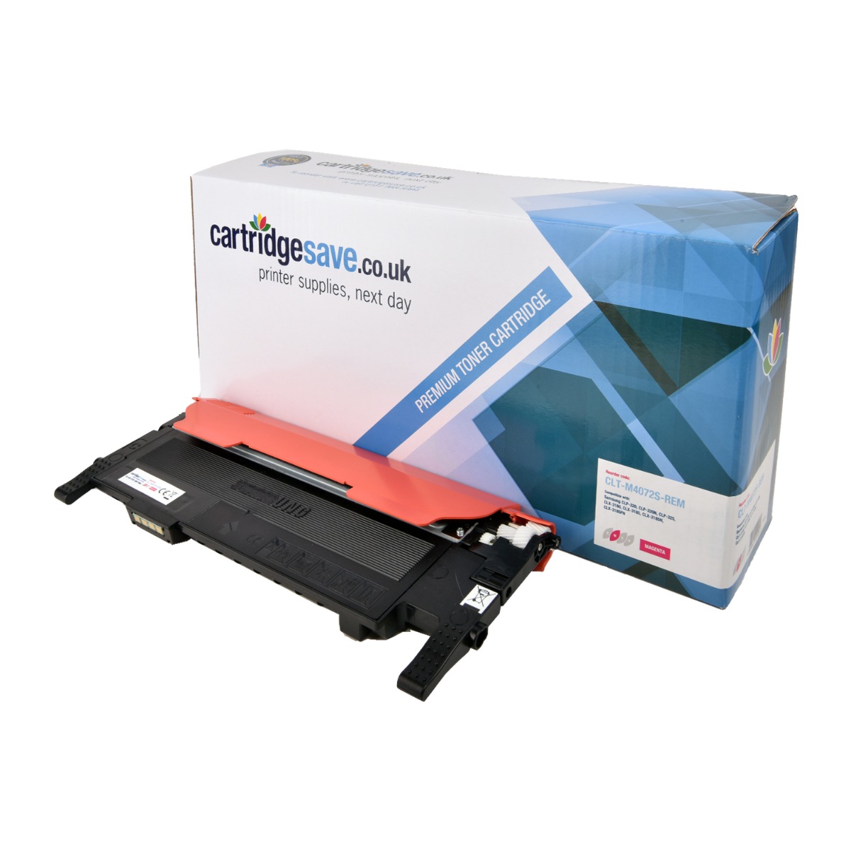 Compatible Samsung CLT-M4072S Magenta toner cartridge - (CLT-M4072S/ELS)