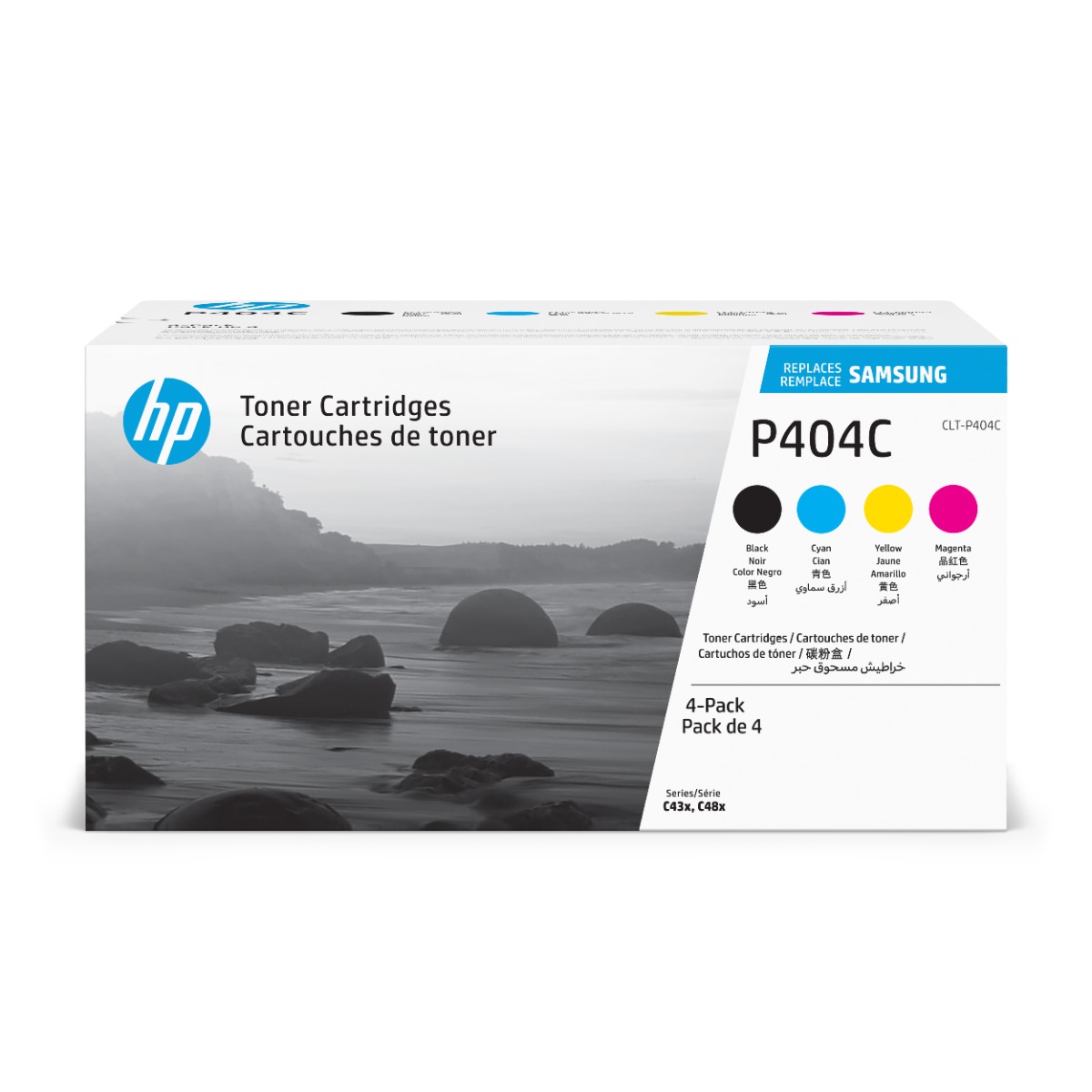 Samsung P404C 4 Colour Toner Cartridge Multipack (CLT-P404C)